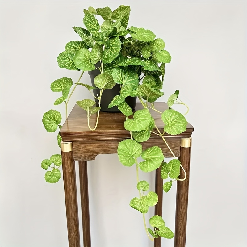 Bonsai Garden Ideas - 人工の吊り下げ式のつる植物で、リアルな常緑の緑の装飾が施されており、屋内と屋外の庭園に適しています。
