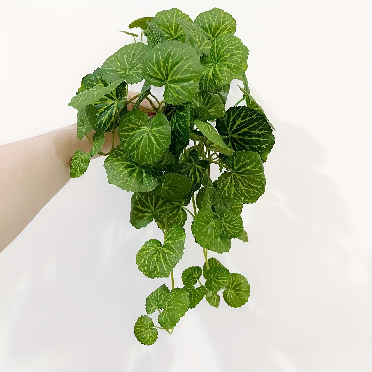 人工の吊り下げ式のつる植物で、リアルな常緑の緑の装飾が施され - Bonsai Garden Ideas のレビューと価格